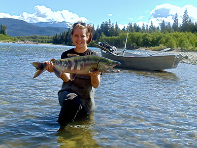 Salmon River Fishing in BC