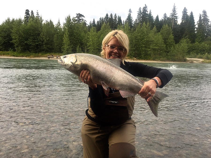 salmon fishing trip canada